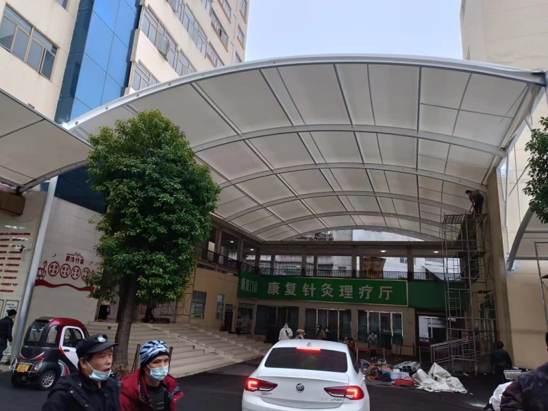 2026大丰区推拉棚膜结构一体化厂家，厂区、园区停车棚工程承接